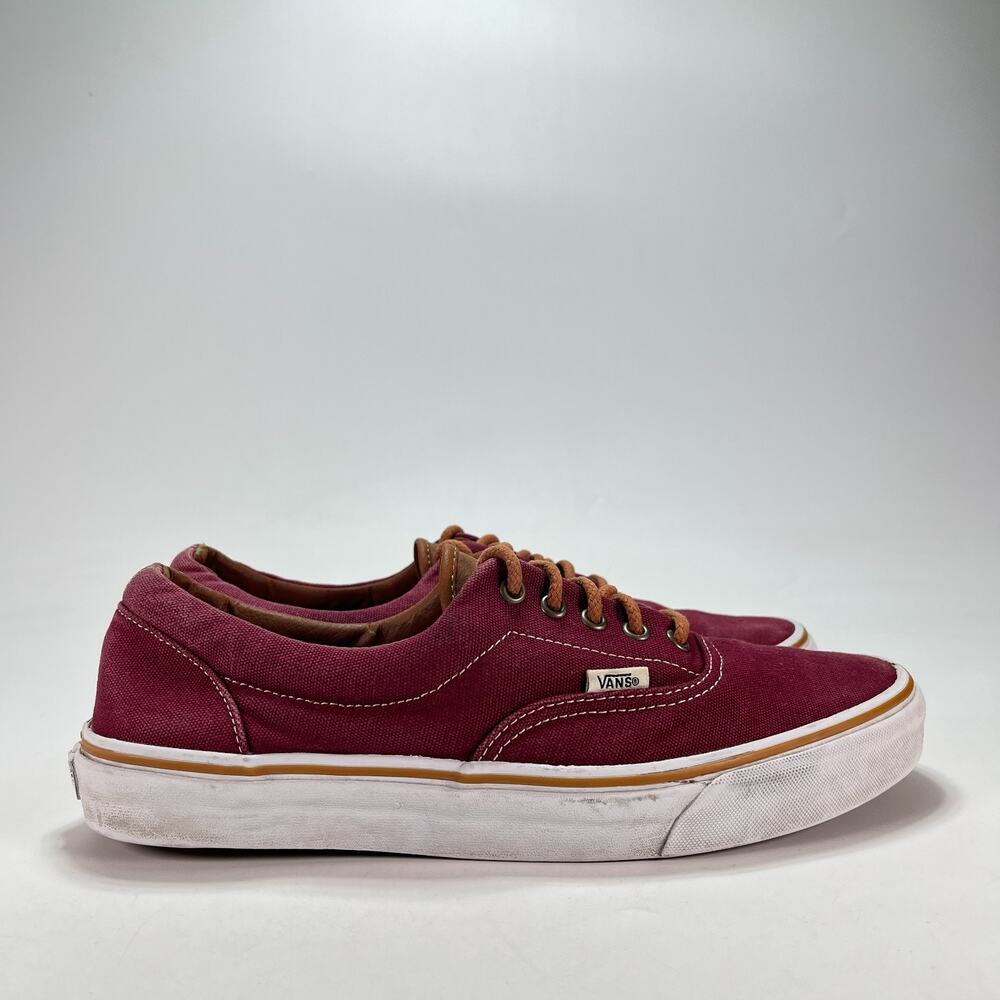 Vans Era 59 Red Classic Low Top Skate Shoes Casual Sneakers Men's Size 12